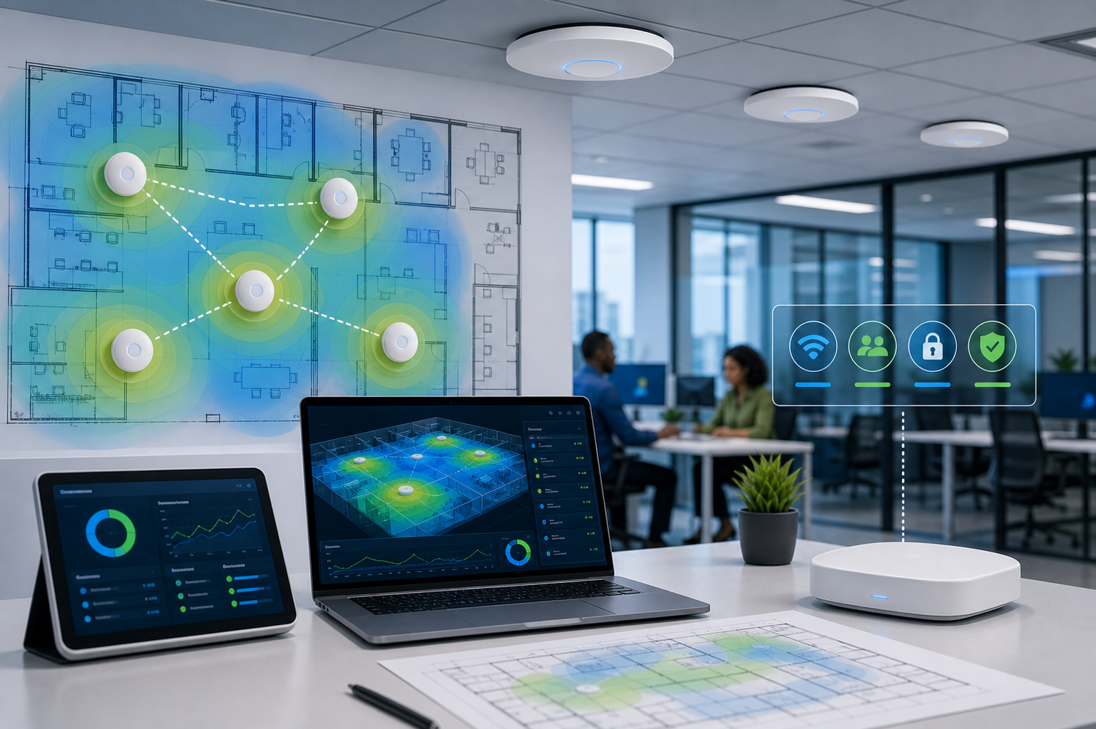 Business Wi-Fi Planning: Coverage, Capacity, and Security Before You Add More Access Points