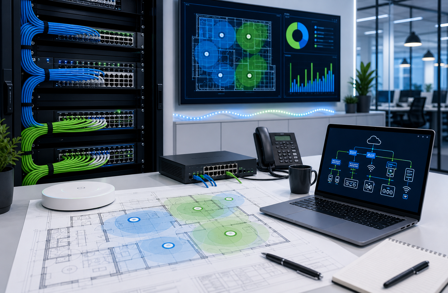 Network & Security Solutions Planning Guide for Modern Offices