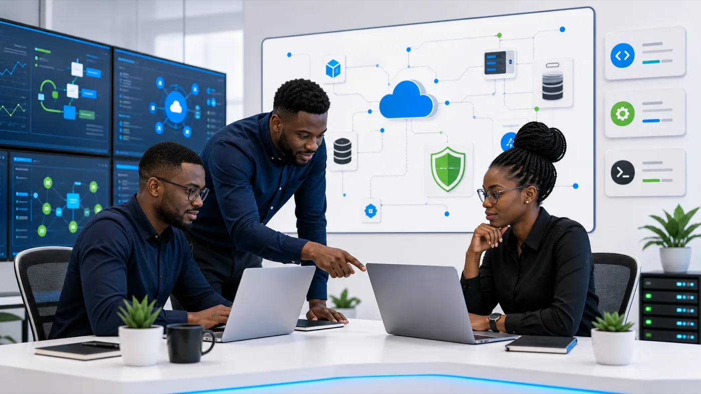 Cloud & Devops Solutions team and operations dashboard